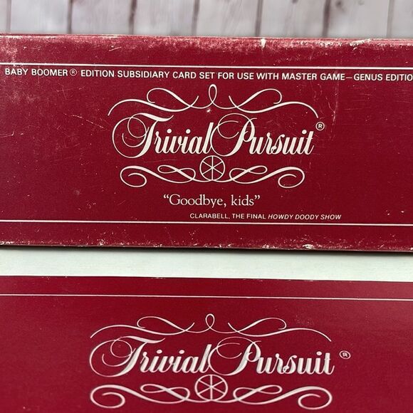 Trivial Pursuit Baby Boomer Subsidiary Card Set. Vintage 1983 - Picture 2 of 8